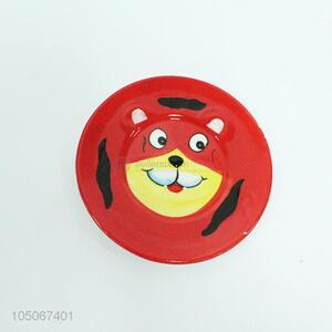 Cartoon Bear Pattern Ceramic Plate