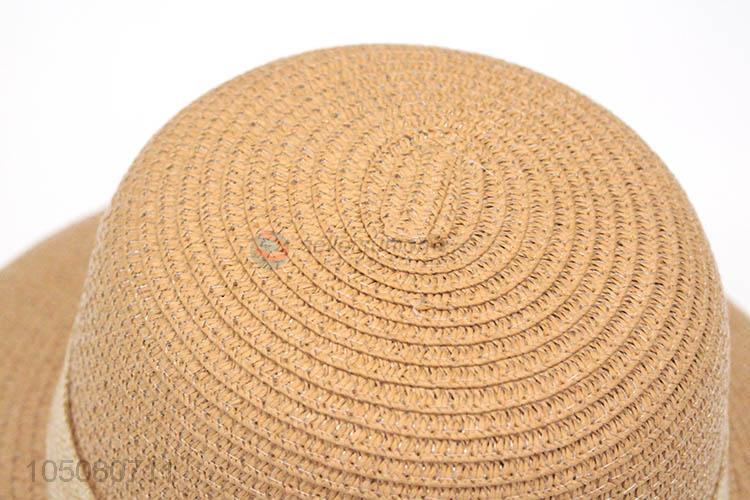 Competitive Price Wide Beach Sun Straw Hat Cap Women Beach Hat Lady Cap