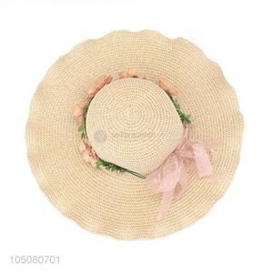 Reasonable Price Women Summer Brimmed Travel Hat Beach Hat