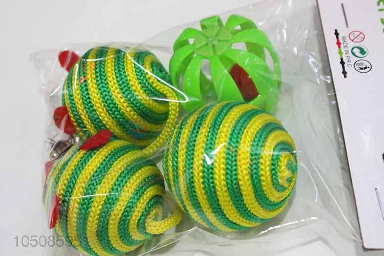 Most popular cheap dog ball toy squeaker toy set