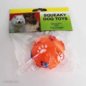 New arrival good quality vinyl dog toy ball