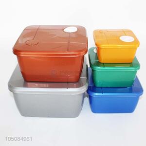 5PCS Plastic Preservation Box Food Storage Box