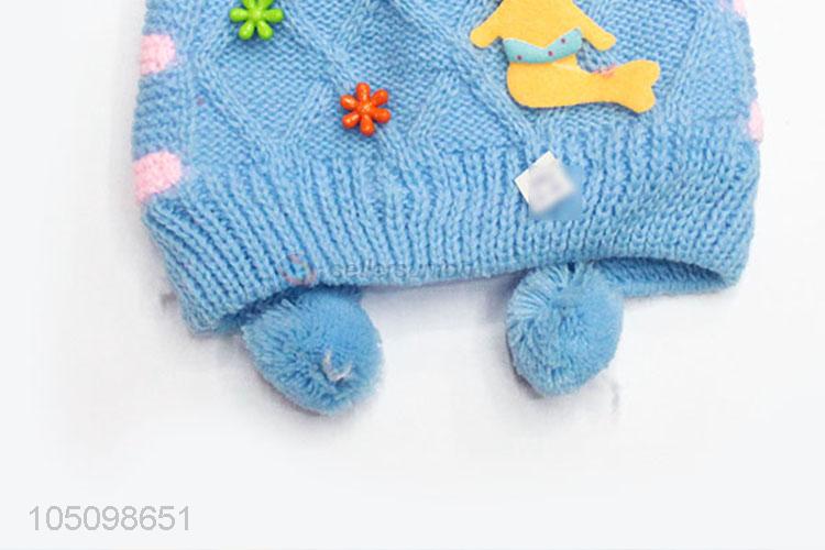 Hottest Professional Lovely Mermaid Pattern Knitting Beanie Hat for Girls