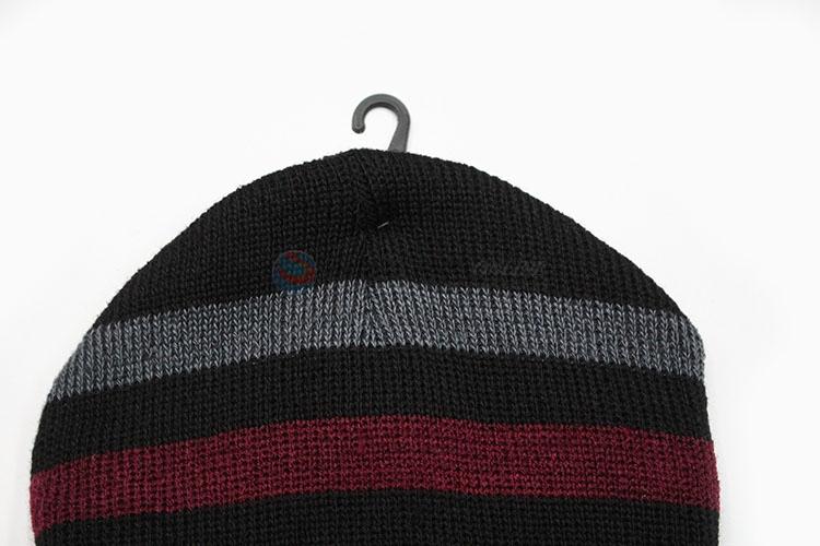 Chinese Factory Soft Men Winter Warm Hat Knitting Cap