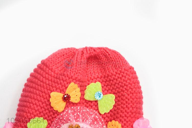 Very Popular Winter Child Hat With Braid Cartoon Cap