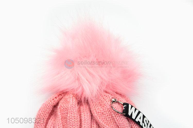 New Style Knitted Beanies Cap Thick Female Cap