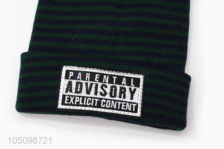 Factory Direct High Quality Soft Men Winter Warm Hat Knitting Cap