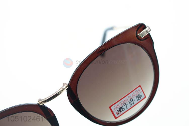 Fashion Design Vintage Metal Frame Clear Lenses Sun Glasses For Adult