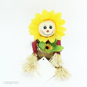 High quality promotional nonwovens craft scarecrow shape decoration