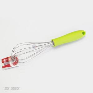 Cute Design Kitchen Tool Non-stick Blending Rotary Egg Beater Stainless Steel Egg Whisk