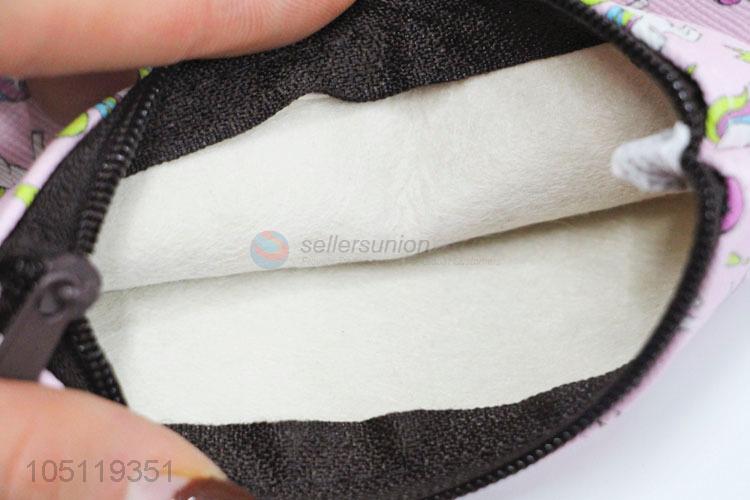 Multifunctional Promotional Cartoon Bear Pattern Storege Bag PVC Coin Purse