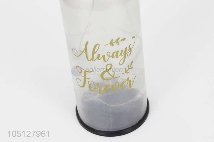 Factory Export LED Lamp Night Light Glass Bottle