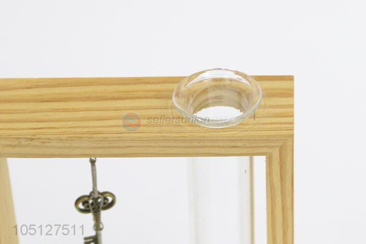 Portable Fashion Transparent Glass Vase Desktop Plant Flower Terrarium