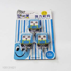 Top Sale 3pc Wall Adhesive Hooks Sticky Hooks for Home Use