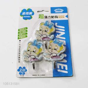 Superior Quality 3pc Cartoon Sticky Hooks Set