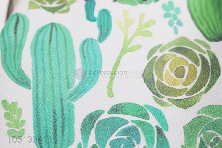 Best Selling Cartoon Cactus Pattern PU Leather Souvenir Coin Purses