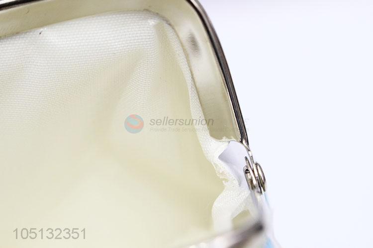 Mini China'S Courtyard Pattern PU Leather Purse for Coin/Key