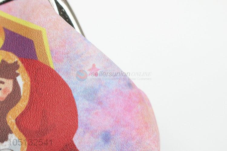 Hot Sale Little Prince Printed PU Leather Short Purse Mini Clutch Purse