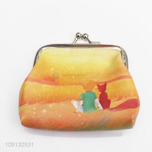 Colorful Lovely Little Prince Pattern PU Leather Mini Coin Purse