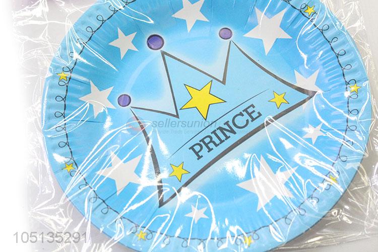 Hot Selling 10pcs 7inch Birthday Cake Paper Plate