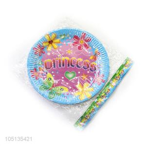 Latest Design 10pcs 7inch Children Happy Birthday Paper Plate for Cake