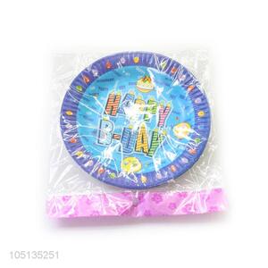 Direct Price 10pcs Disposable Paper Plates for Birthday Party