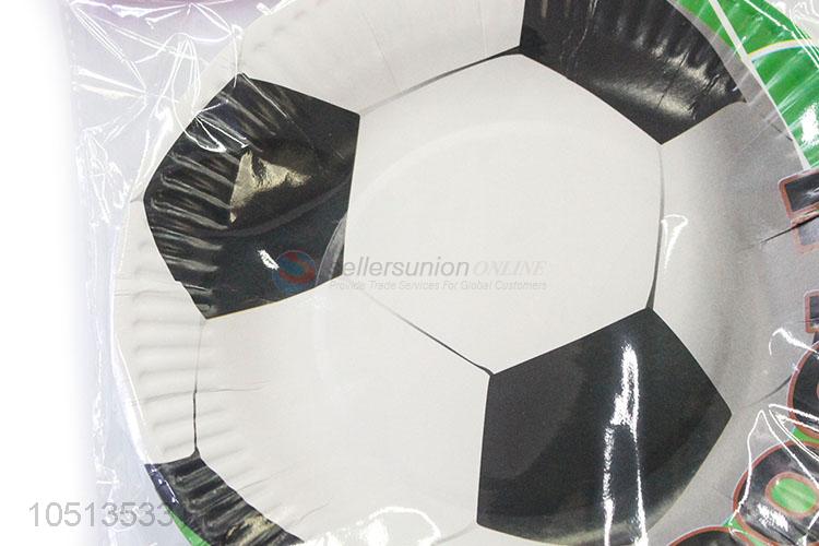 Wholesale Cheap 10pcs Disposable Paper Plates for Birthday Party