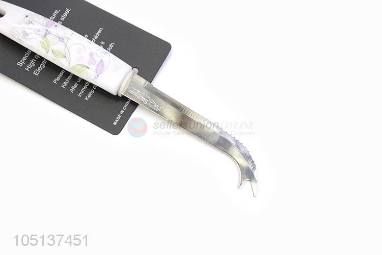 Wholesale low price stainless steel fish tail kitchen knife