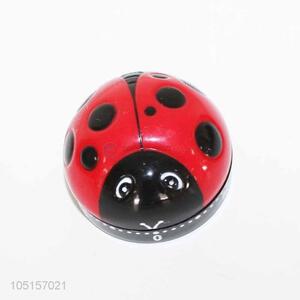 Cartoon Ladybug Shaped Kitchen Timer Cooking Mechanical Countdown