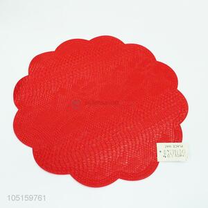 Red Color Serpentine Pattern Placemat