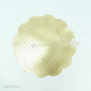 Golden Color Crocodile Pattern Placemat