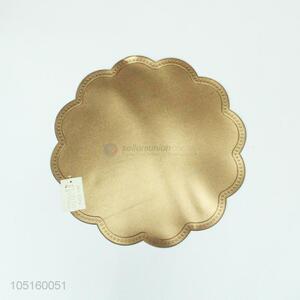 New products delicate metallic pvc placemat