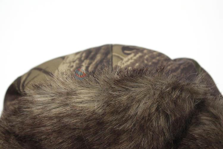 Wholesale Unique Design Winter Men Trapper Trooper Hat Bomber Hat with Ear Flaps and Mask Warm Ushanka Hunting Hats Winter Men Hat