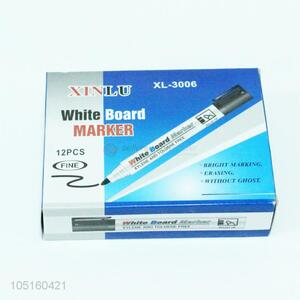 12Pcs/Set Plastic Whiteboard Marker for Office