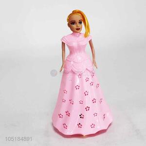 China Wholesale Pull Line Barbie with Light Toy