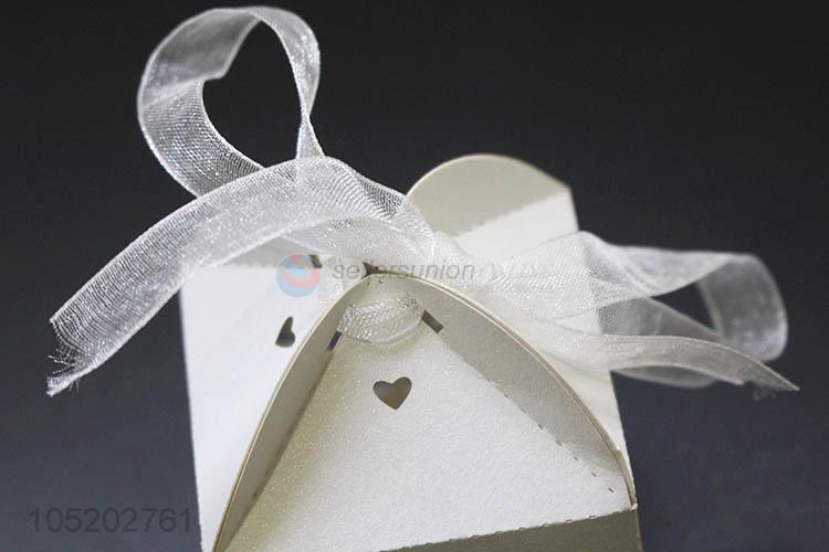 Low price luxury wedding laser cut candy boxes