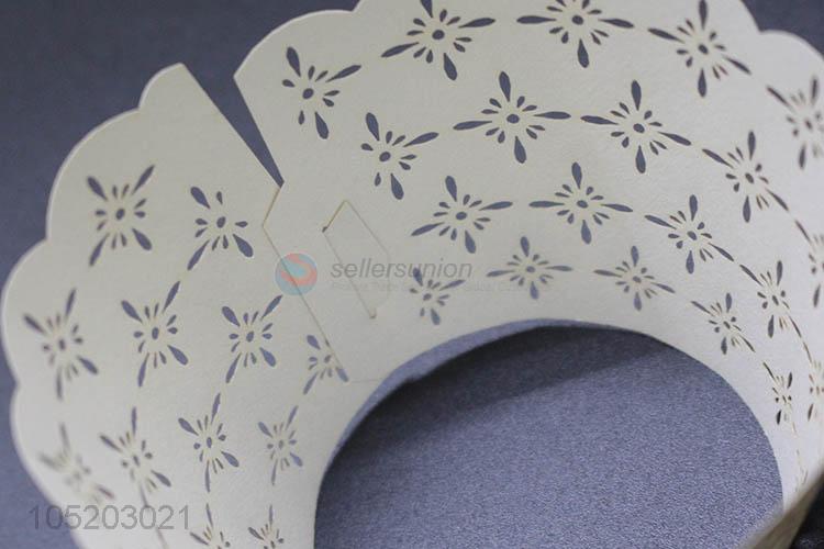 Resonable price cupcake wrapper laser cut paper cake holder for party decoration