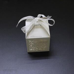 Factory directly sell laser cut guest candy wedding boxes