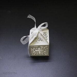 Manufacturer custom laser cut guest candy wedding boxes