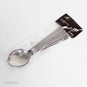 Promotional custom high quality 6pcs stainless steel spoon