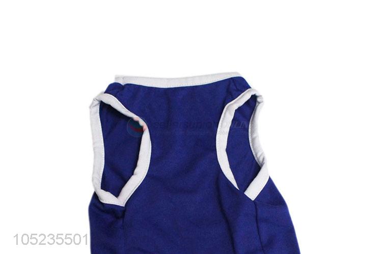 Promotional Wholesale Cute Pet Clothes Summer Thin Vest