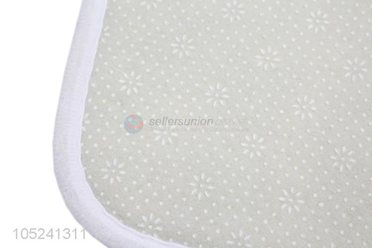 Popular Promotional Love Cart Printing Bath Mat Flannel Non-Slip Bathroom Mat Carpet