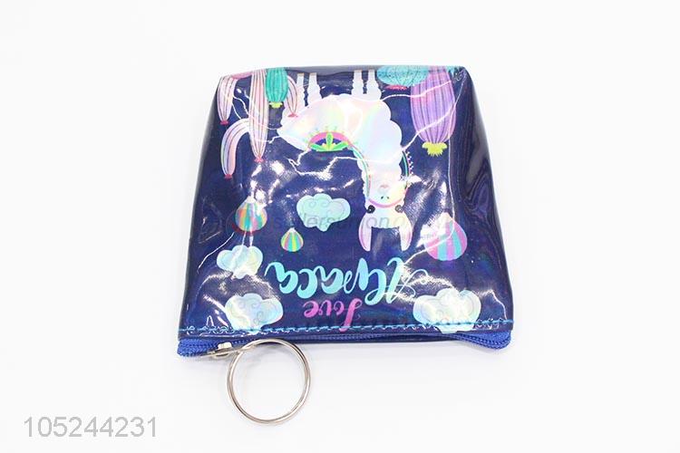 Made in China lovely girls laser change bag coin bag