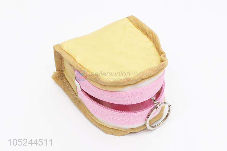 High quality leather coin pouch small purse