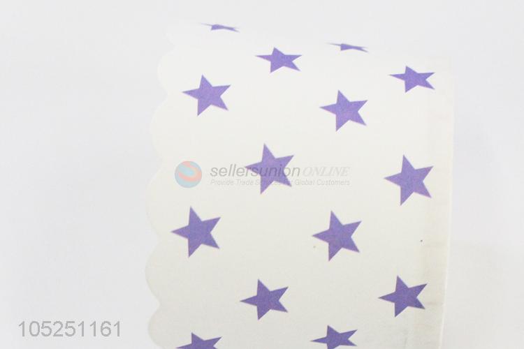 Wholesale Star Pattern Cupcake Case Paper Cake Cup