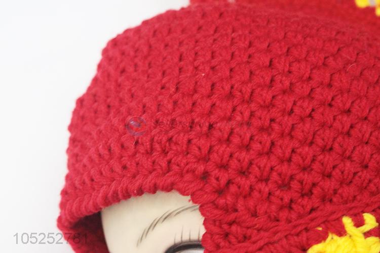 New popular premium quality manual knitted knight hat