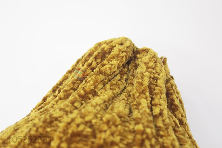 Hot sale cheap ginger chenille hat for women