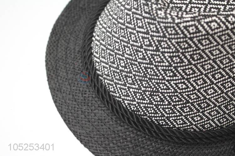 Latest Summer Paper Straw Hat Adult Fedora Hat