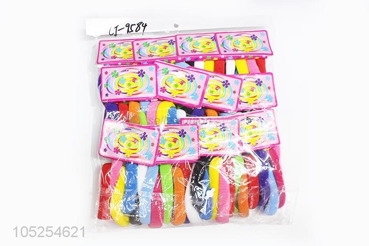 Wholesale Colorful Hair Ring Cheap Hair Band