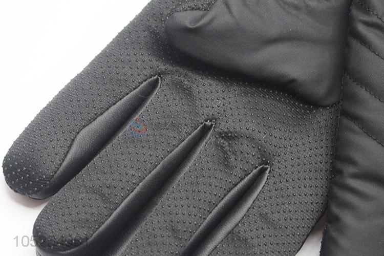 Competitive price men velet winter warm gloves gloves